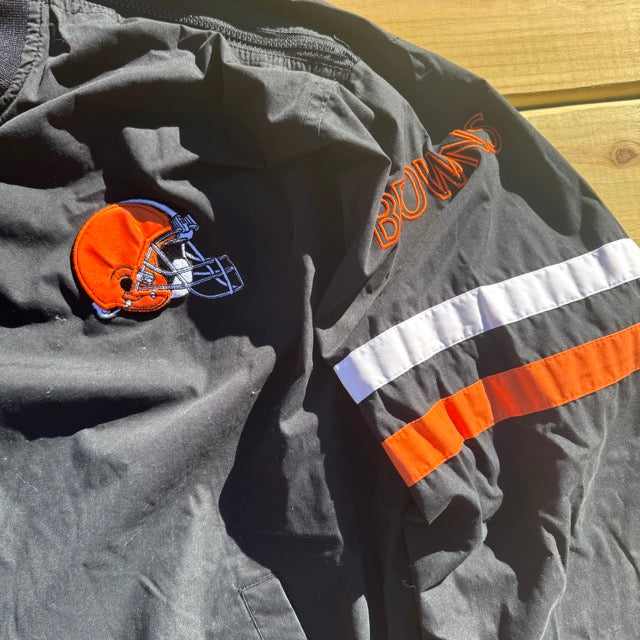 Vintage Cleveland Browns Windbreaker Pullover - M