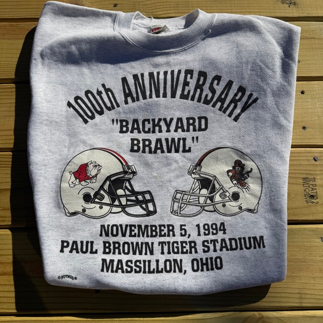 Vintage "100th Anniversary Backyard Brawl 1994" Sweatshirt - M
