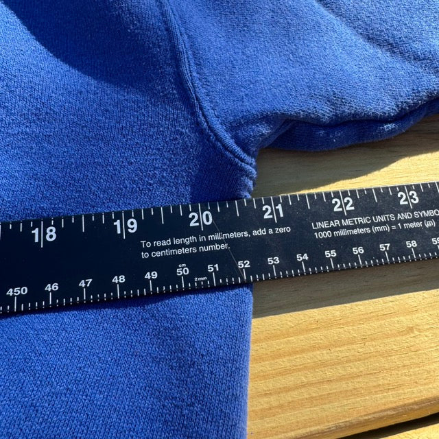 Vintage Blue Volleyball Crusaders Embroidered Sweatshirt - M