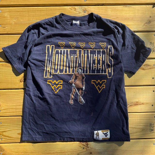 Vintage West Virginia Mountaineers Faded T Shirt - L