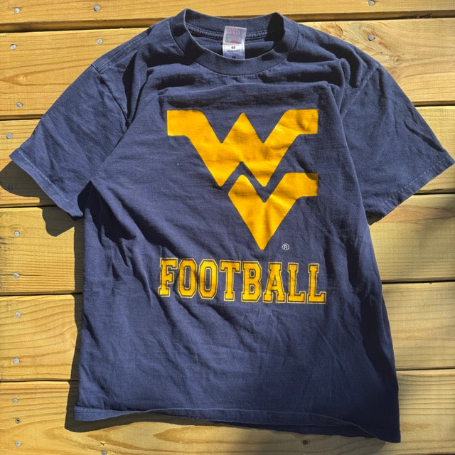 Vintage West Virginia Football T Shirt - L