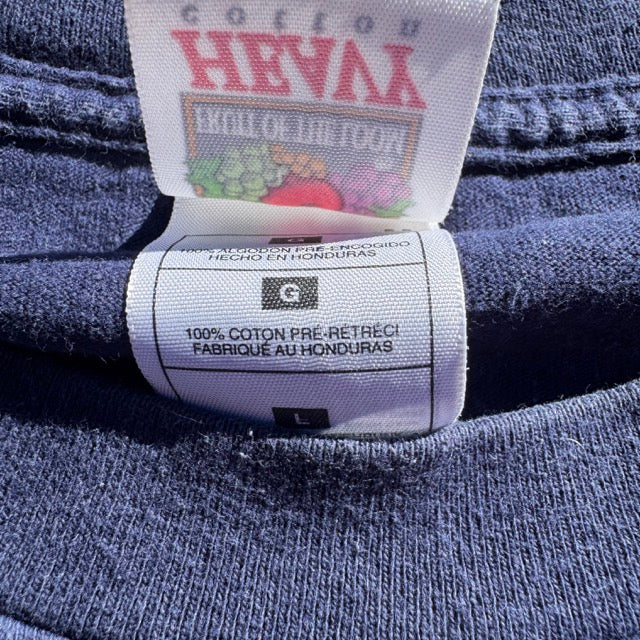 Vintage West Virginia Football T Shirt - L