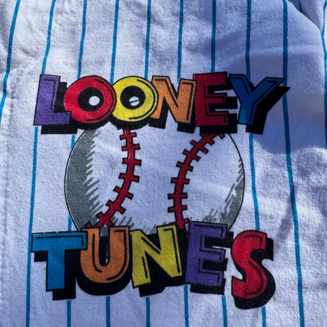 Vintage Looney Tunes Baseball Jersey 1992 - L