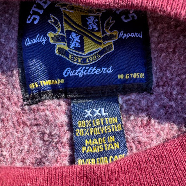 Vintage Minnesota Sweatshirt Embroidered Spellout - XXL