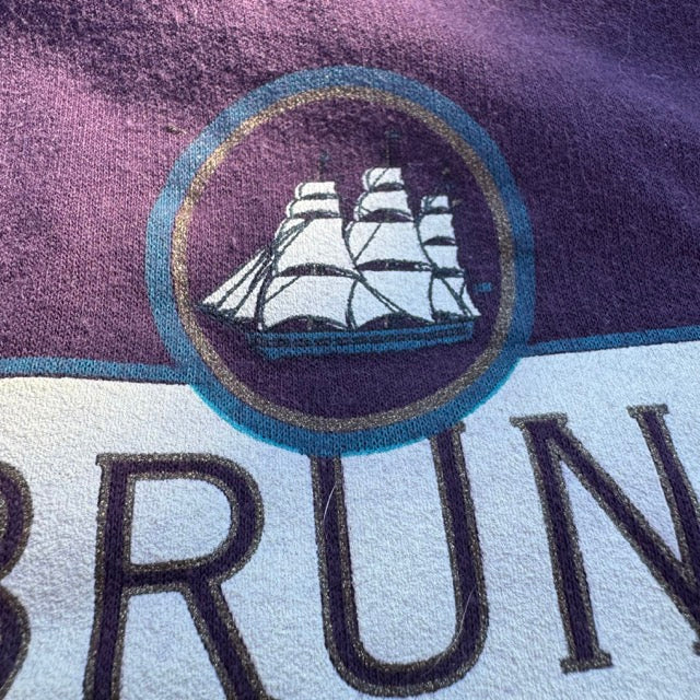 Vintage New Brunswick Canada Ship Sweatshirt - M