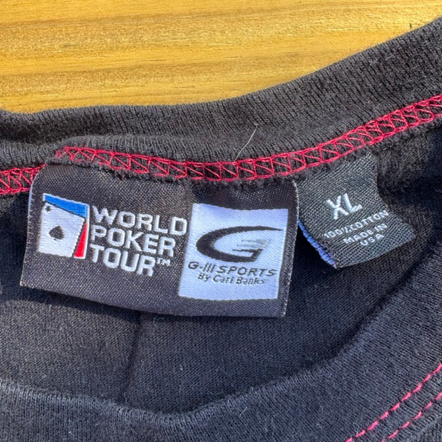 World Poker Tour Texas Hold Em T shirt - XL