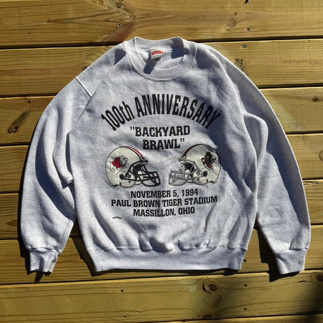 Vintage "100th Anniversary Backyard Brawl 1994" Sweatshirt - M