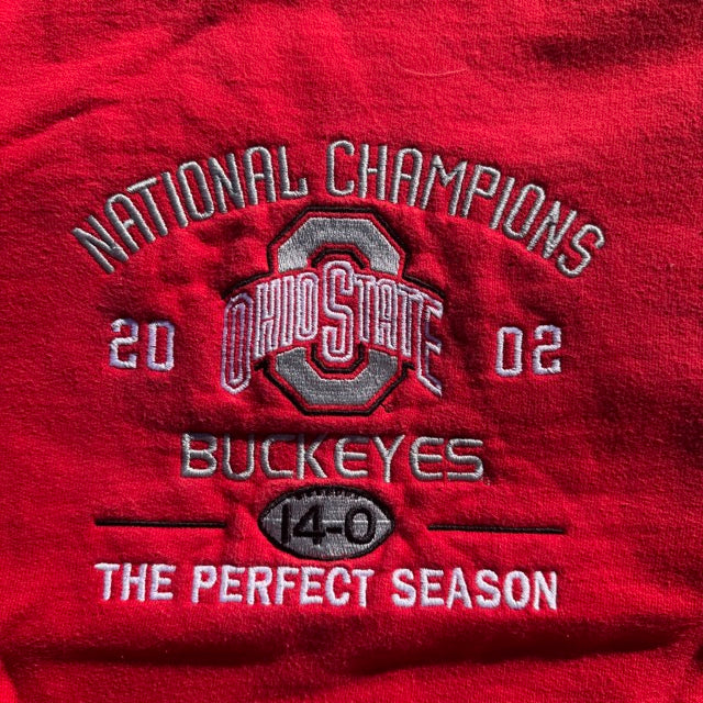 Vintage Ohio State 2002 Embroidered Sweatshirt - Women's S