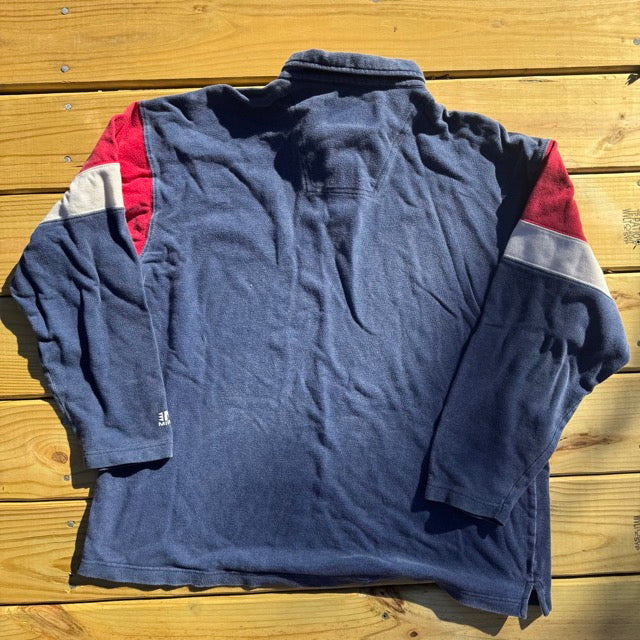 Vintage Cleveland Indians Long Sleeve Polo "Chief Wahoo" - L