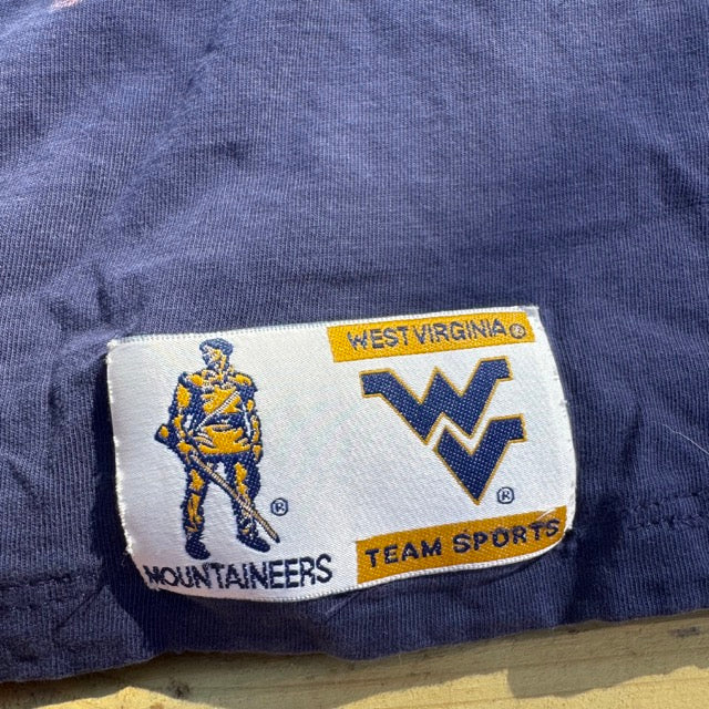Vintage West Virginia Mountaineers Faded T Shirt - L