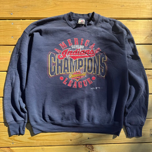 Vintage Cleveland Indians Sweatshirt "Champions 1997" - XL