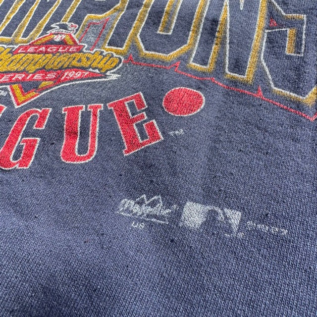 Vintage Cleveland Indians Sweatshirt "Champions 1997" - XL