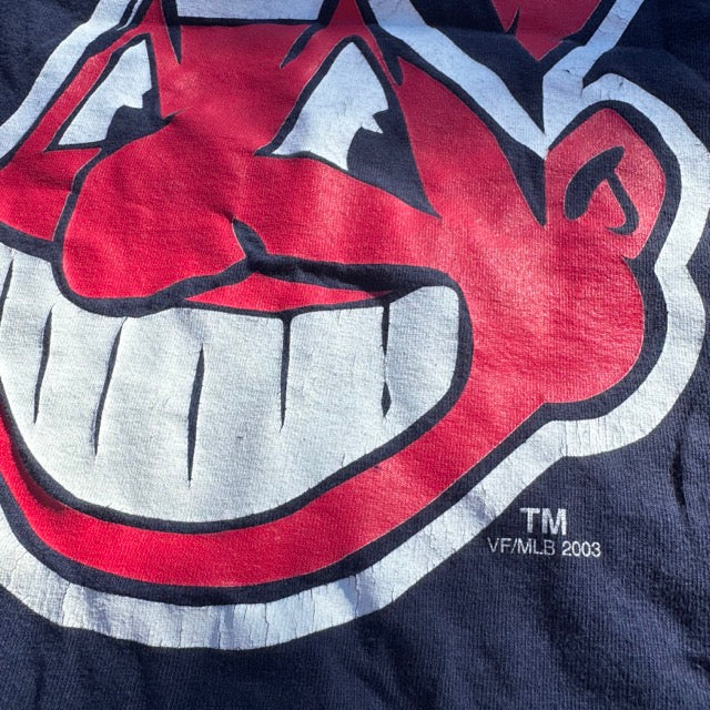 Vintage 2003 Chief Wahoo T shirt - L