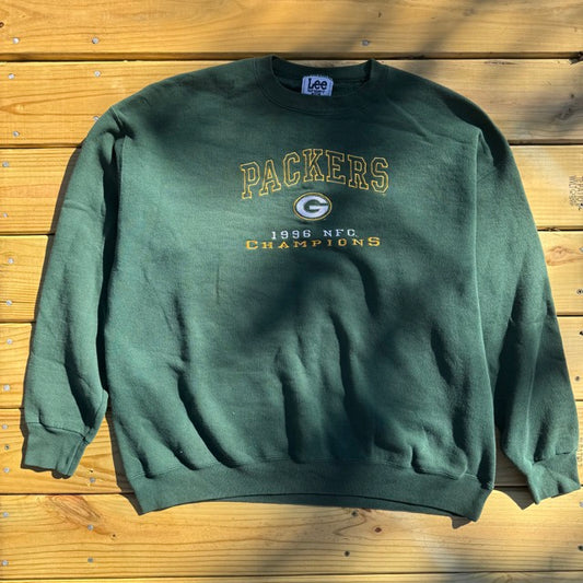 Vintage Green Bay Packers 1996 Champions Sweatshirt - XXL