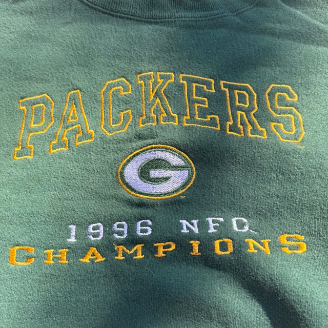 Vintage Green Bay Packers 1996 Champions Sweatshirt - XXL