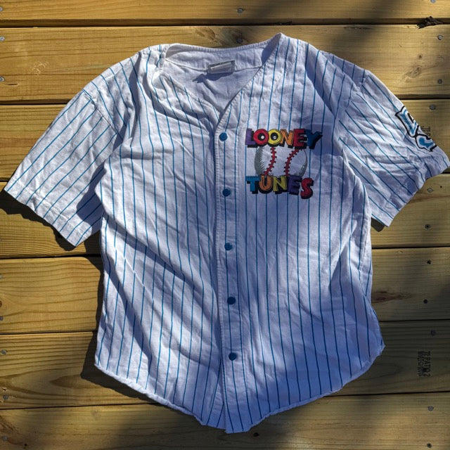 Vintage Looney Tunes Baseball Jersey 1992 - L