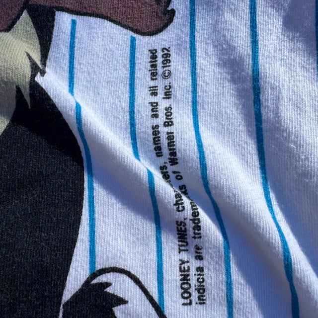 Vintage Looney Tunes Baseball Jersey 1992 - L