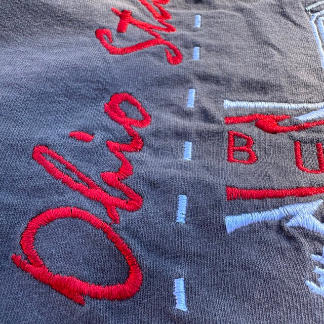 Vintage Ohio State Buckeyes Embroidered T Shirt - L