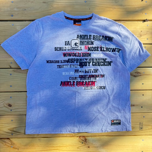 Vintage AND1 T Shirt 2000's Trash Talk - XL