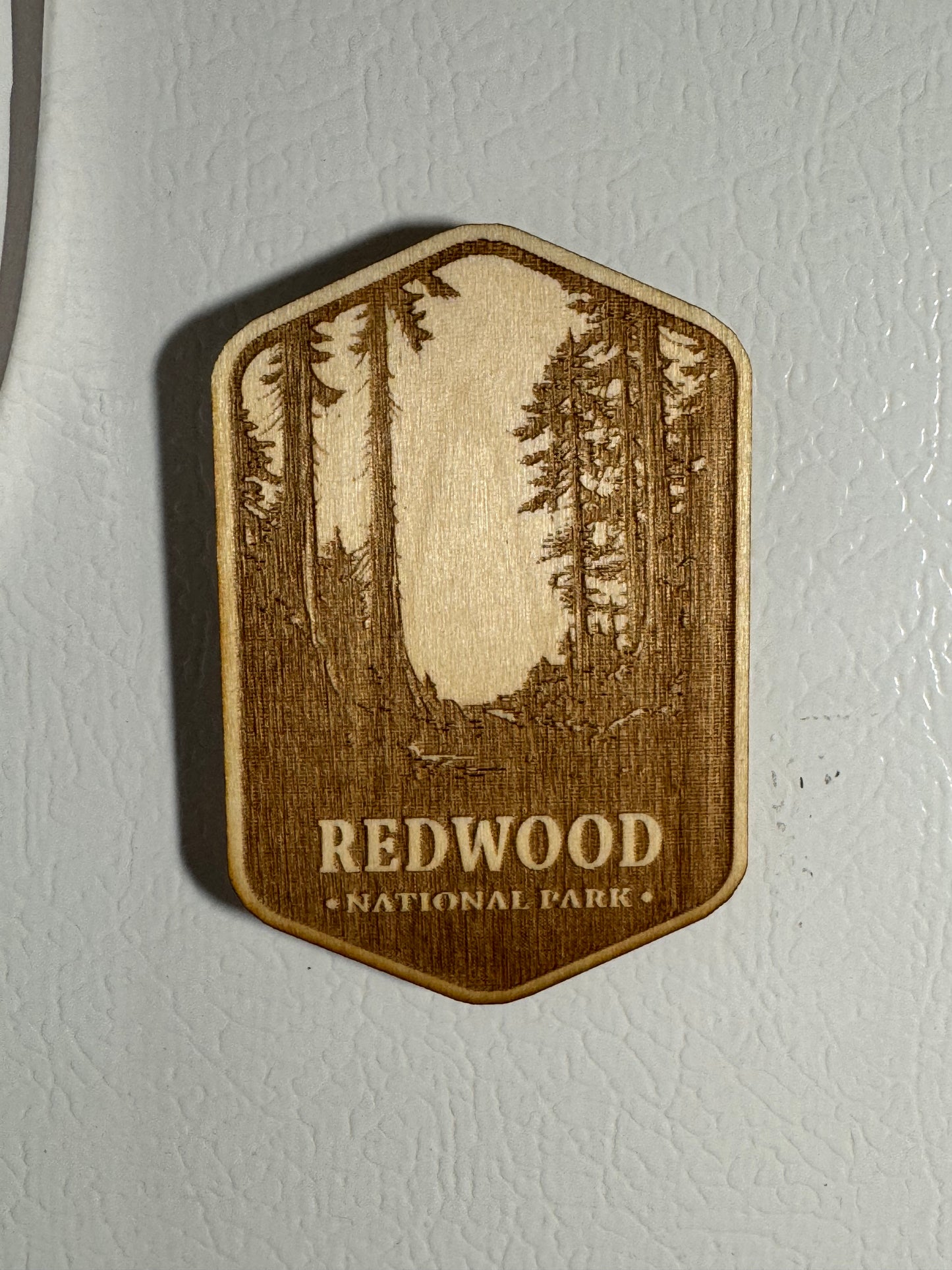 National Park Emblem Fridge Magnet Any Park